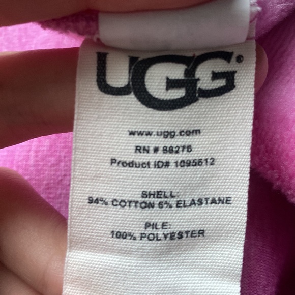 Beautiful Pink Small Ugg Super Soft Duffield Robe With Pockets - Picture 10 of 10